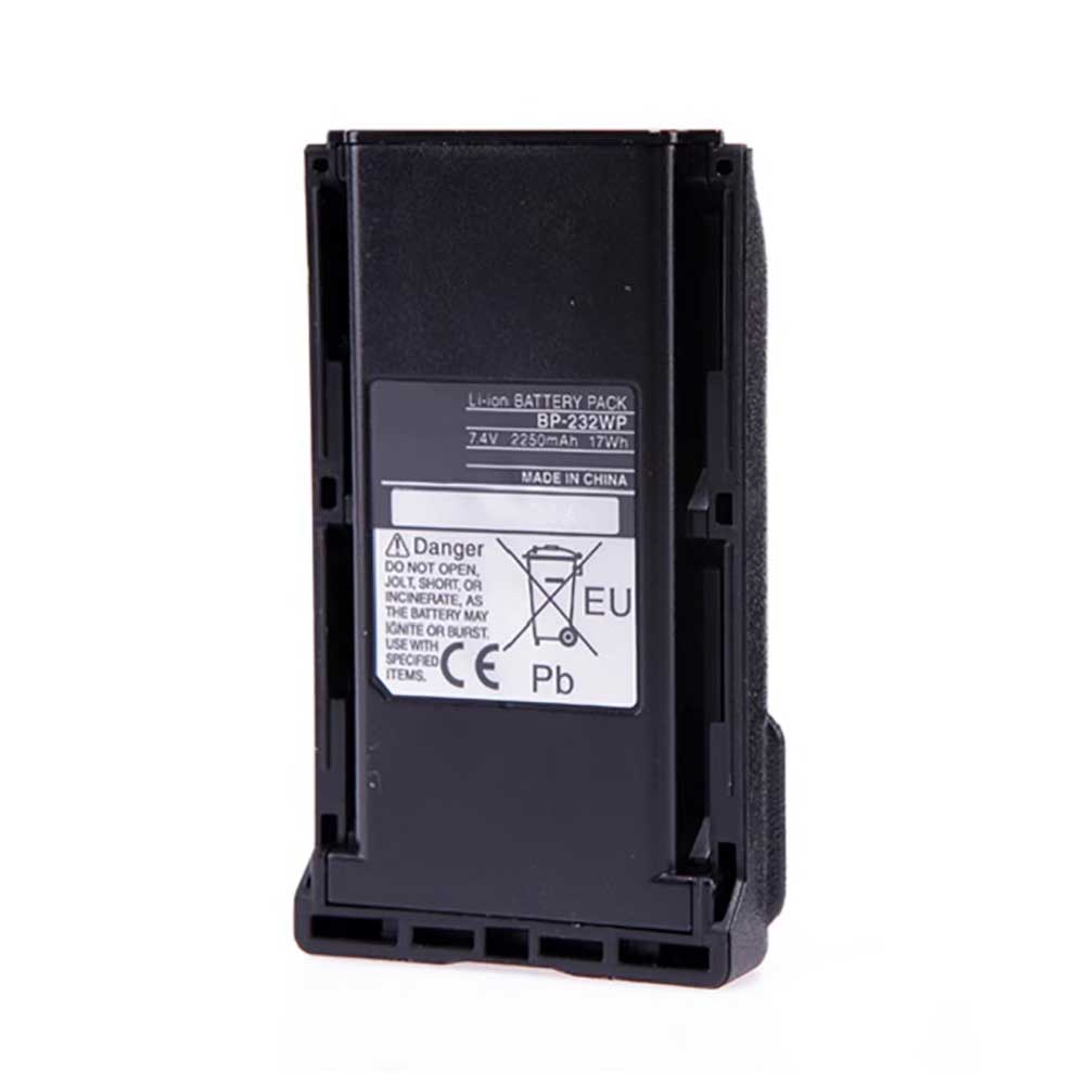 7.4V 2250mAh BP-232WP Radio Communication Battery for ICOM IC-F3263D IC-4263D IC-3230D