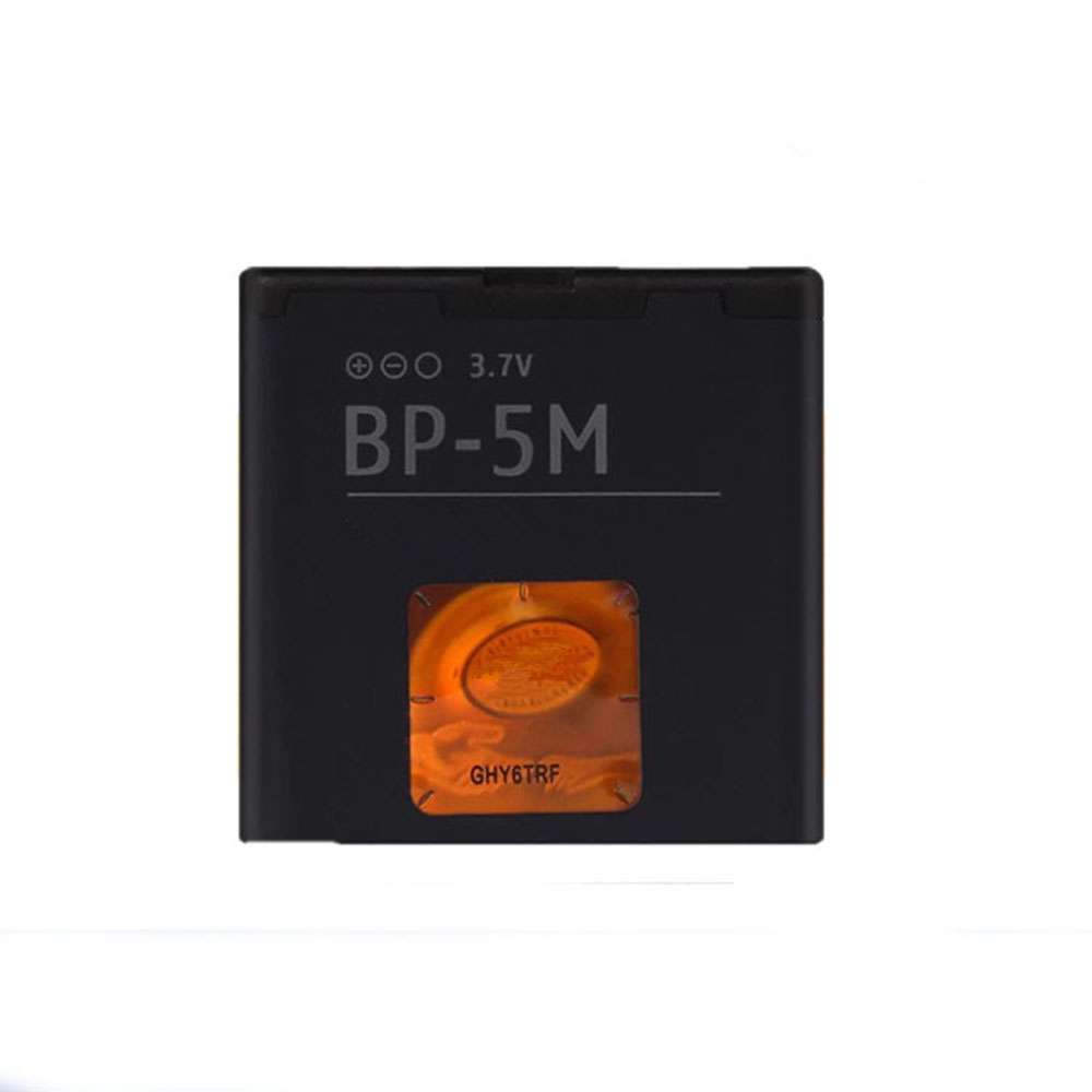 3.7V 900mAh/3.3WH BP-5M Smartphone Battery for Nokia 6220 Classic 6500 Slide 8600 Luna 6110