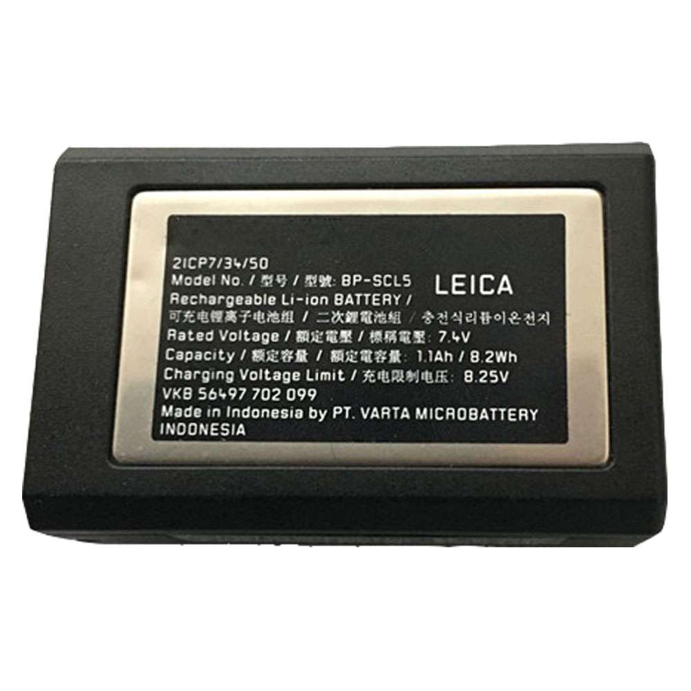 7.4V/8.25V 1.1Ah/8.2wh BP-SCL5 Camera Battery for Leica M10 M10-P 24003 M/M-P