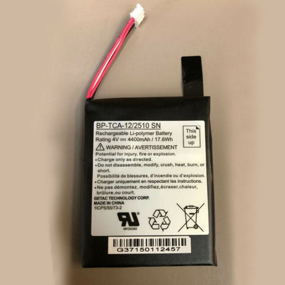 4V 4400mAh BP-TCA-12/2510_SN Tablet Battery for Getac BP-TCA-12/2510 SN