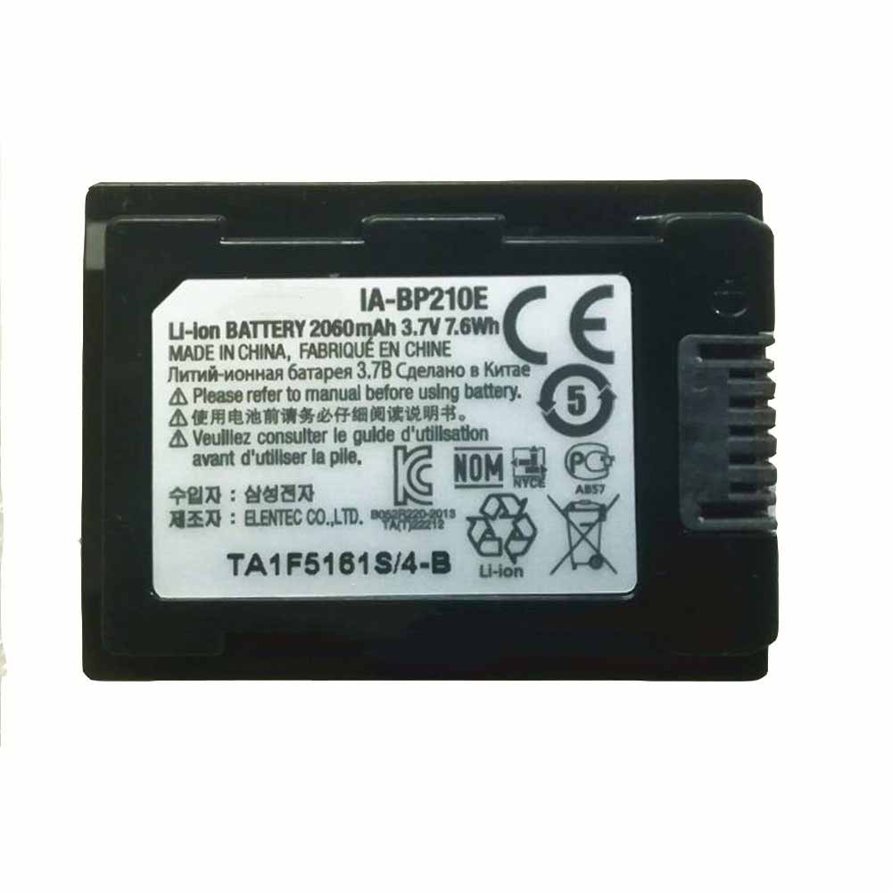 3.7V 7.6Wh/2060mah Samsung SMX-F40 SMX-F44 HMX-H200 HMX-H204 HMX-H205 HMX-S10 HMX-S15 HMX-S16 Replacement Battery