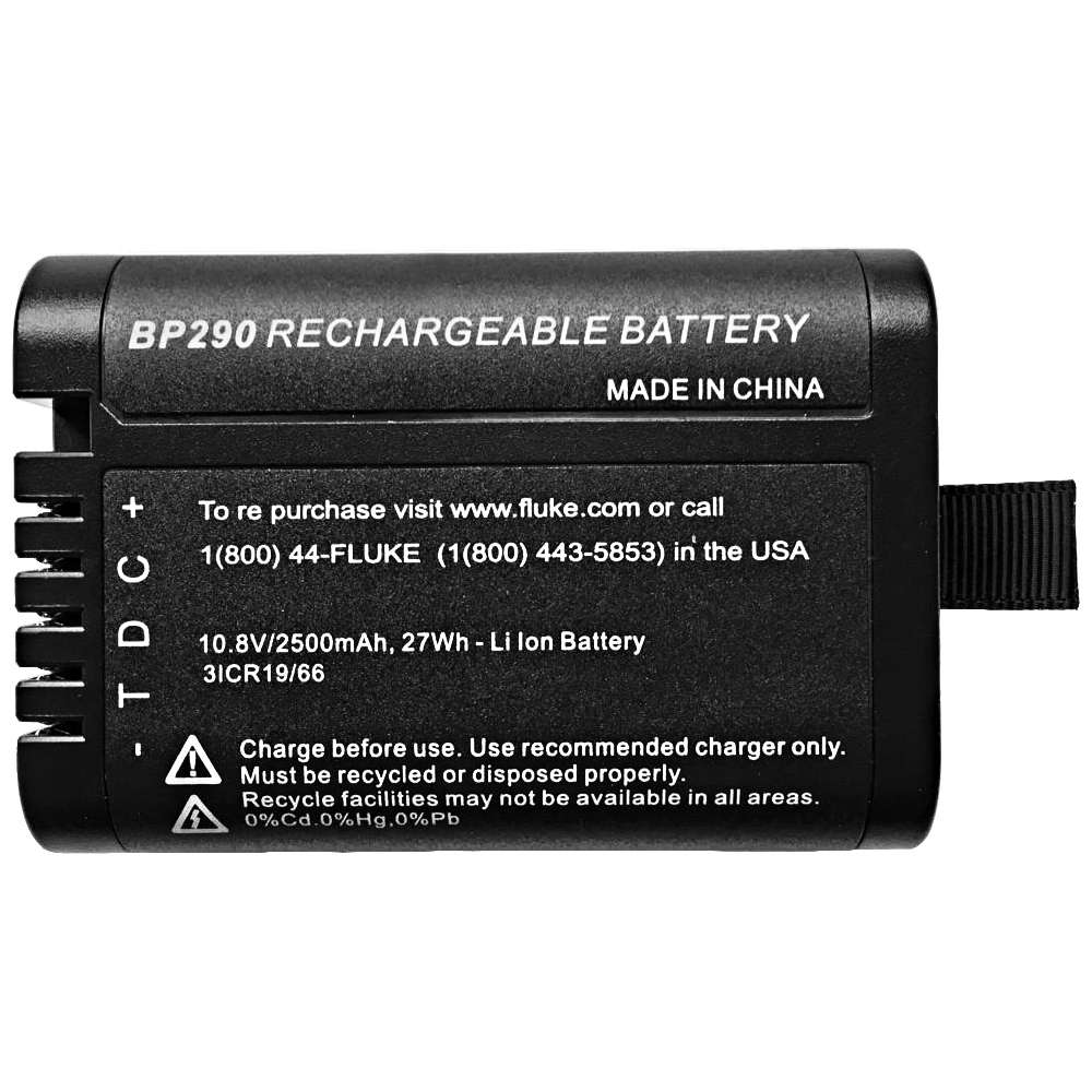 Fluke 123B/124B/125B 120B series battery