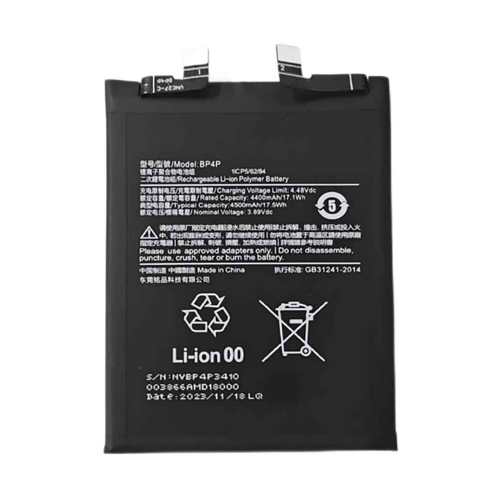 3.89V 4500mAh BP4P Smartphone Battery for Xiaomi Civi 3