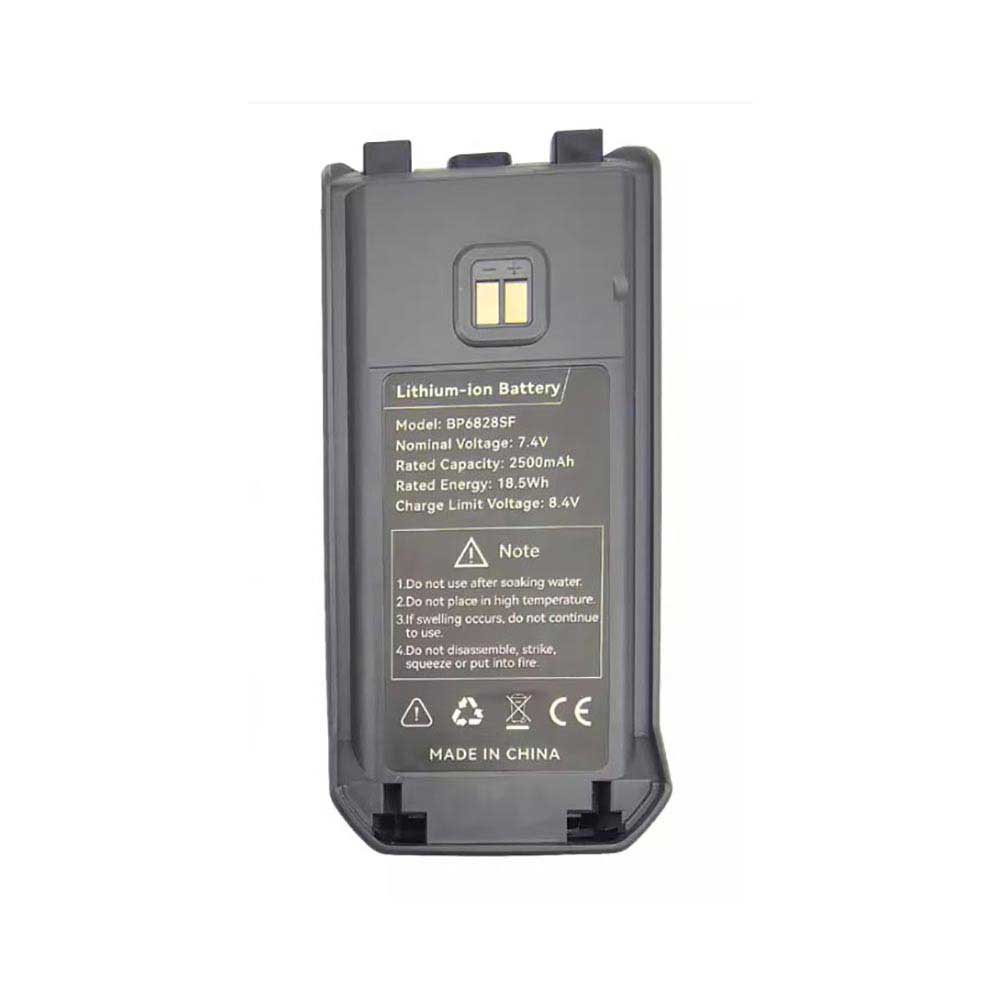 7.4V 2500mAh BP6828SF Radio Communication Battery for Quansheng TK11-5