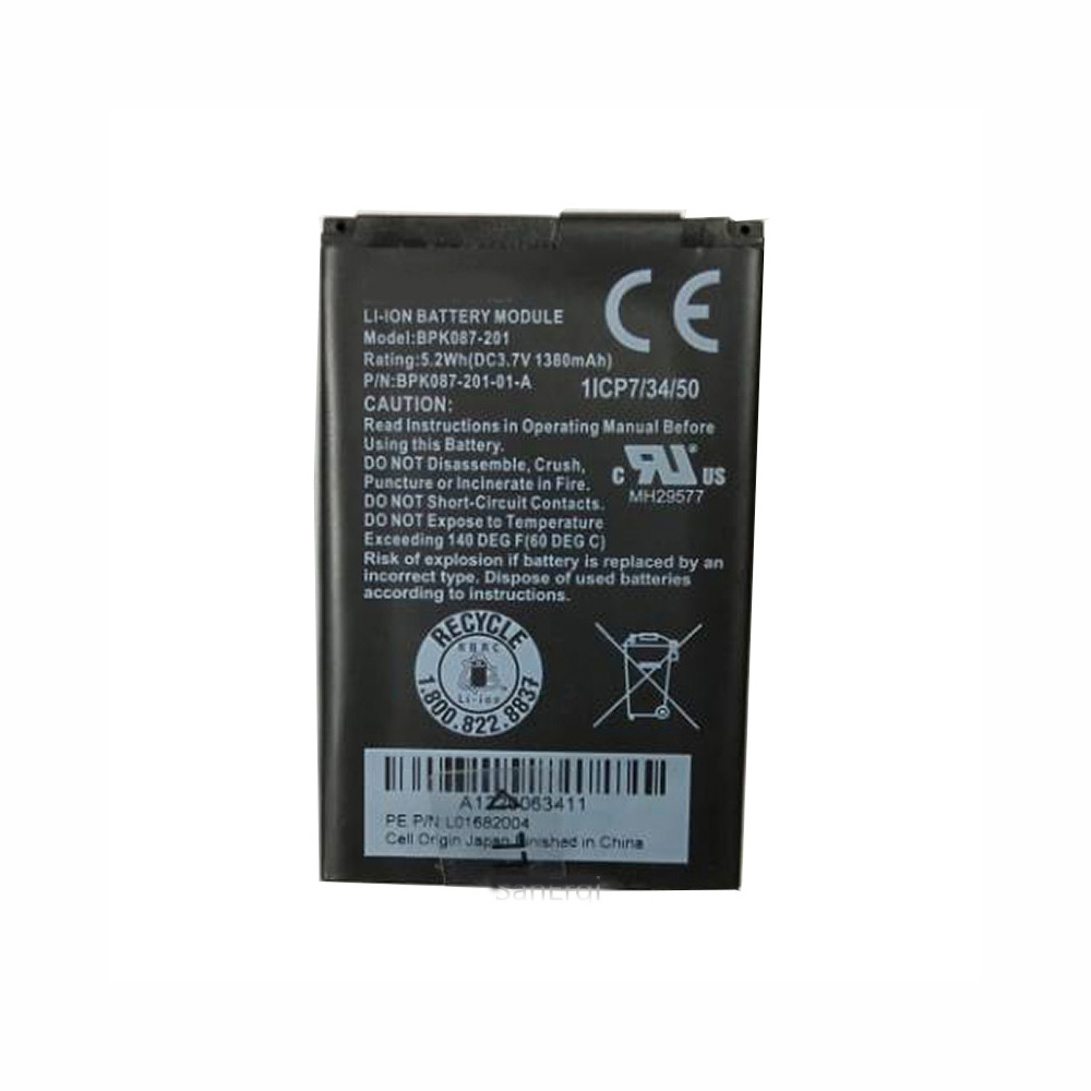 3.7V 1380mAh/5.2WH BPK087-201 Power Tool Battery for Verifone BPK087-201 POS