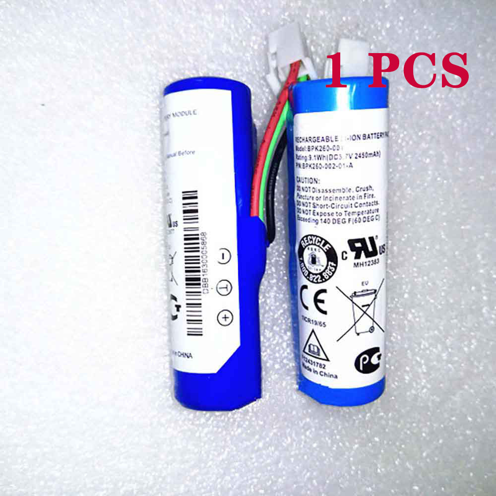 3.7V 2450mAh Verifone POS Replacement Battery