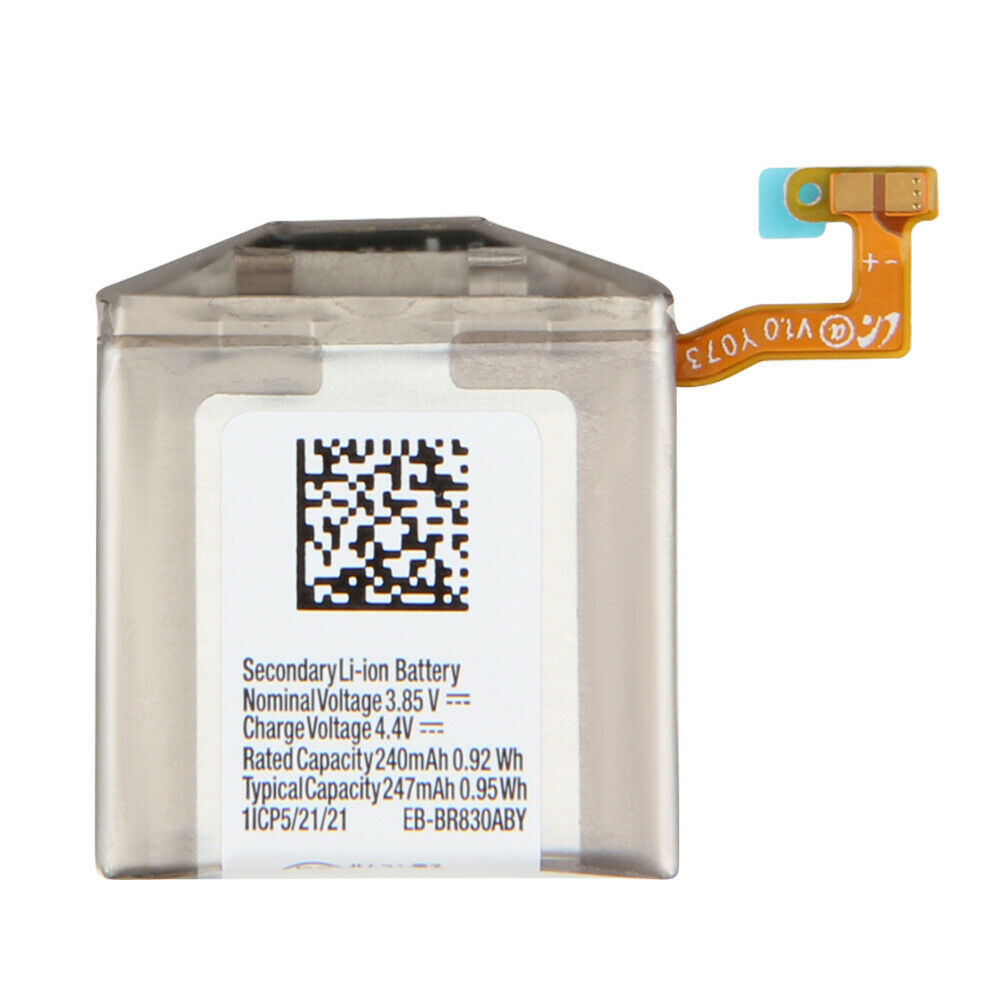 3.85V/4.4V 240mAh/0.92WH EB-BR830ABY Smartphone Battery for Samsung Galaxy Watch Active2 40mm SM-R830 SM-R835