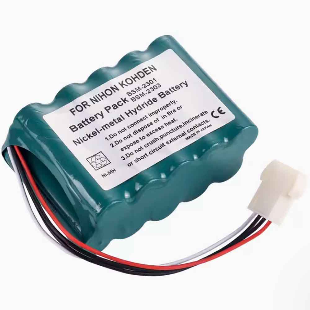 12V 3800mAh AMED2131 Medical Battery for Nihon Kohden BSM-2300 BSM-2300A BSM-2300K