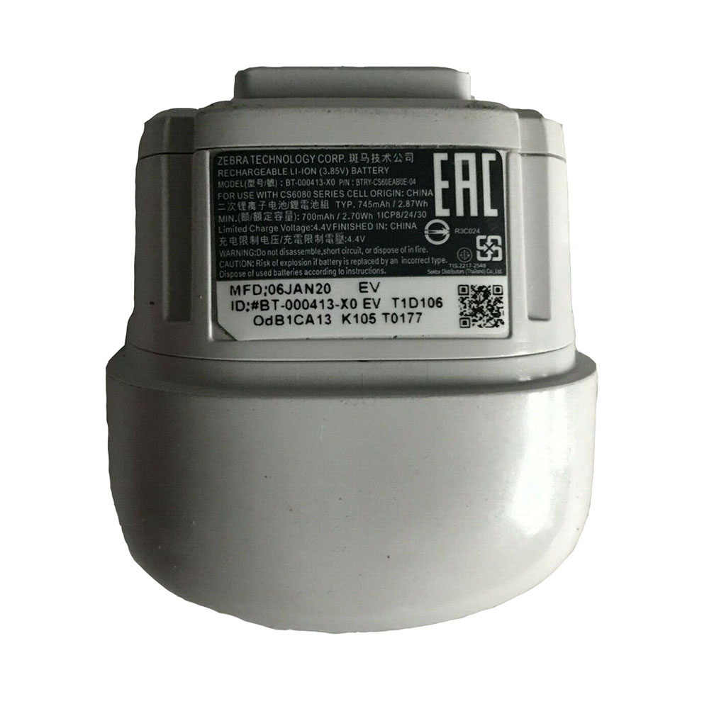 3.8V/4.4V 745mAh Zebra BTRY-CS60EAB0E-04 Replacement Battery