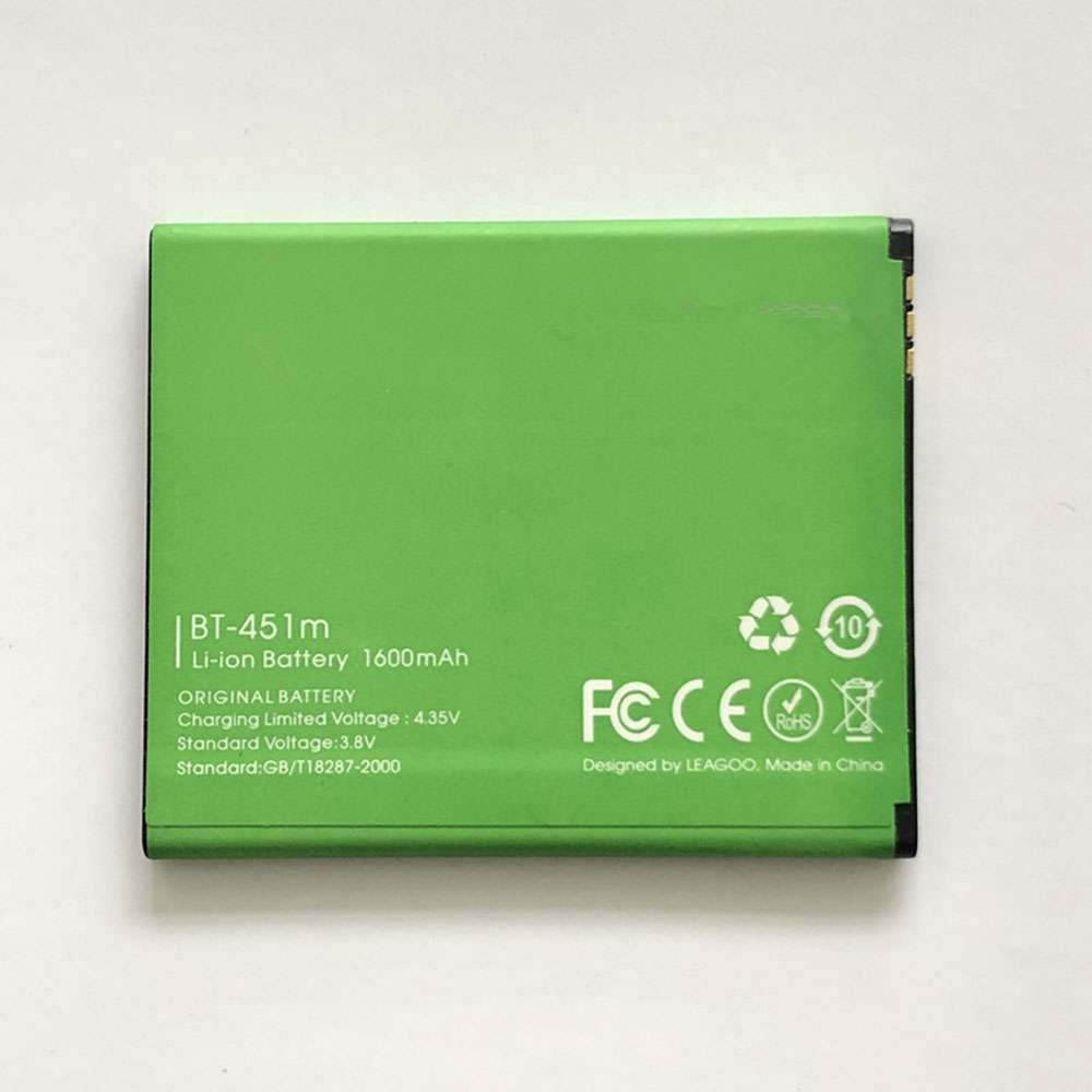 3.8V/4.35V 1600mAh BT-451(m) Smartphone Battery for Leagoo lead 6/Alfa 6