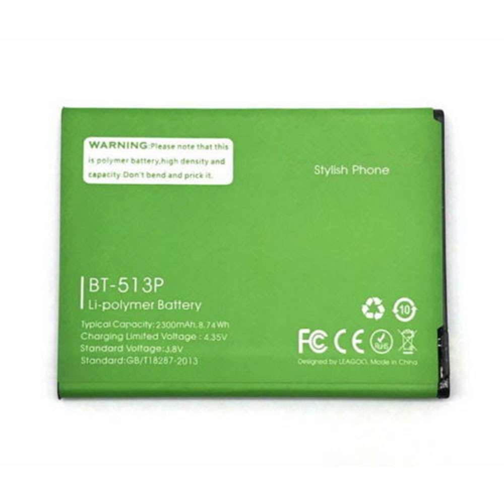 3.8V/4.35V 2300mAh/8.74Wh BT-513P Smartphone Battery for Leagoo M5 BT513P