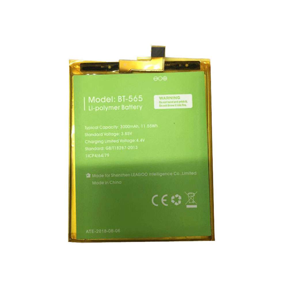 3.85V/4.4V 3000mAh/11.55Wh BT-565 Smartphone Battery for Leagoo Kiicaa Mix MTK6750T