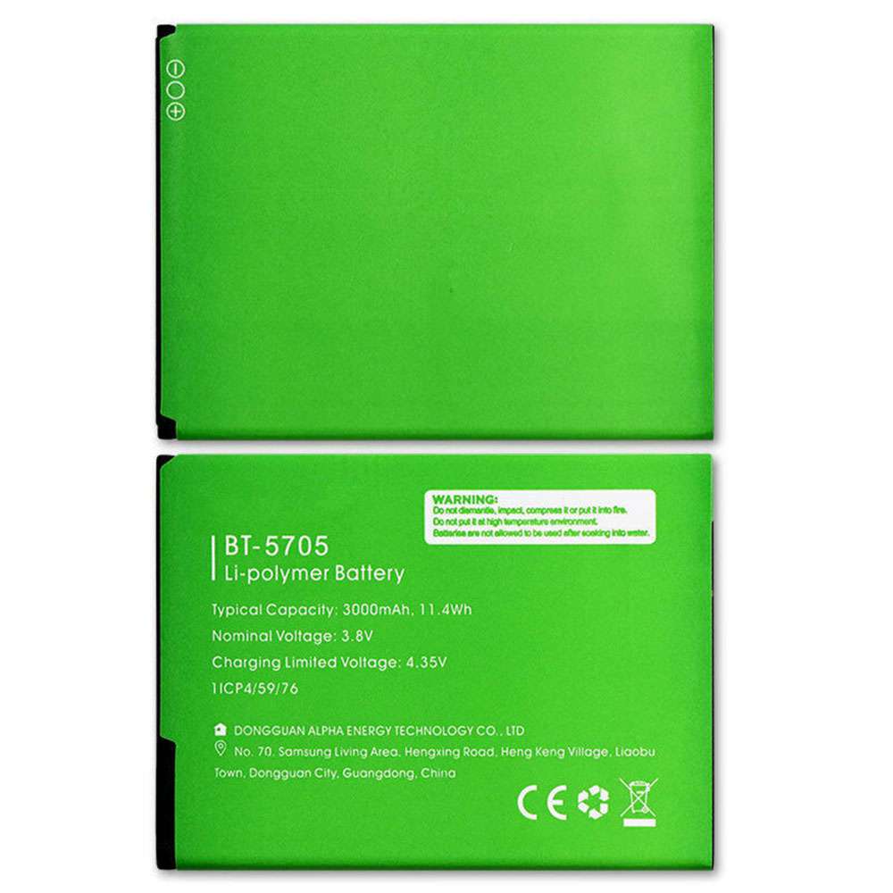 3.8V/4.35V 3000mAh/11.4wh BT-5705 Smartphone Battery for Leagoo M9 Pro