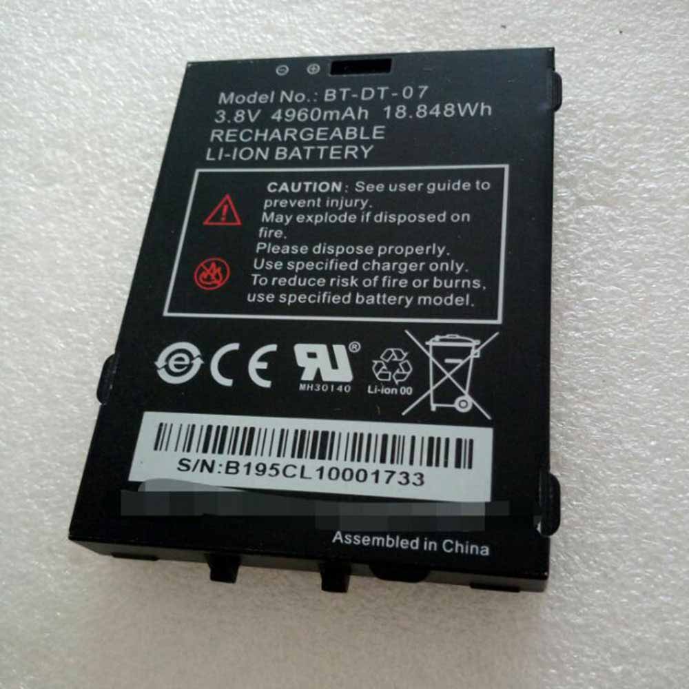 3.8V 4960mAh/18.848WH BT-DT-07 Smartphone Battery for SCUD BT-DT-07