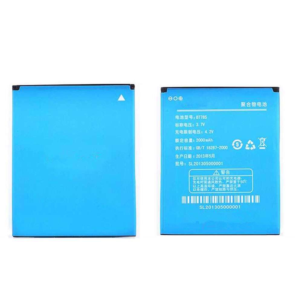 3.7V/4.2V 2000mAh BT78S Smartphone Battery for ZOPO C3 C2 2A 9515 ZP980