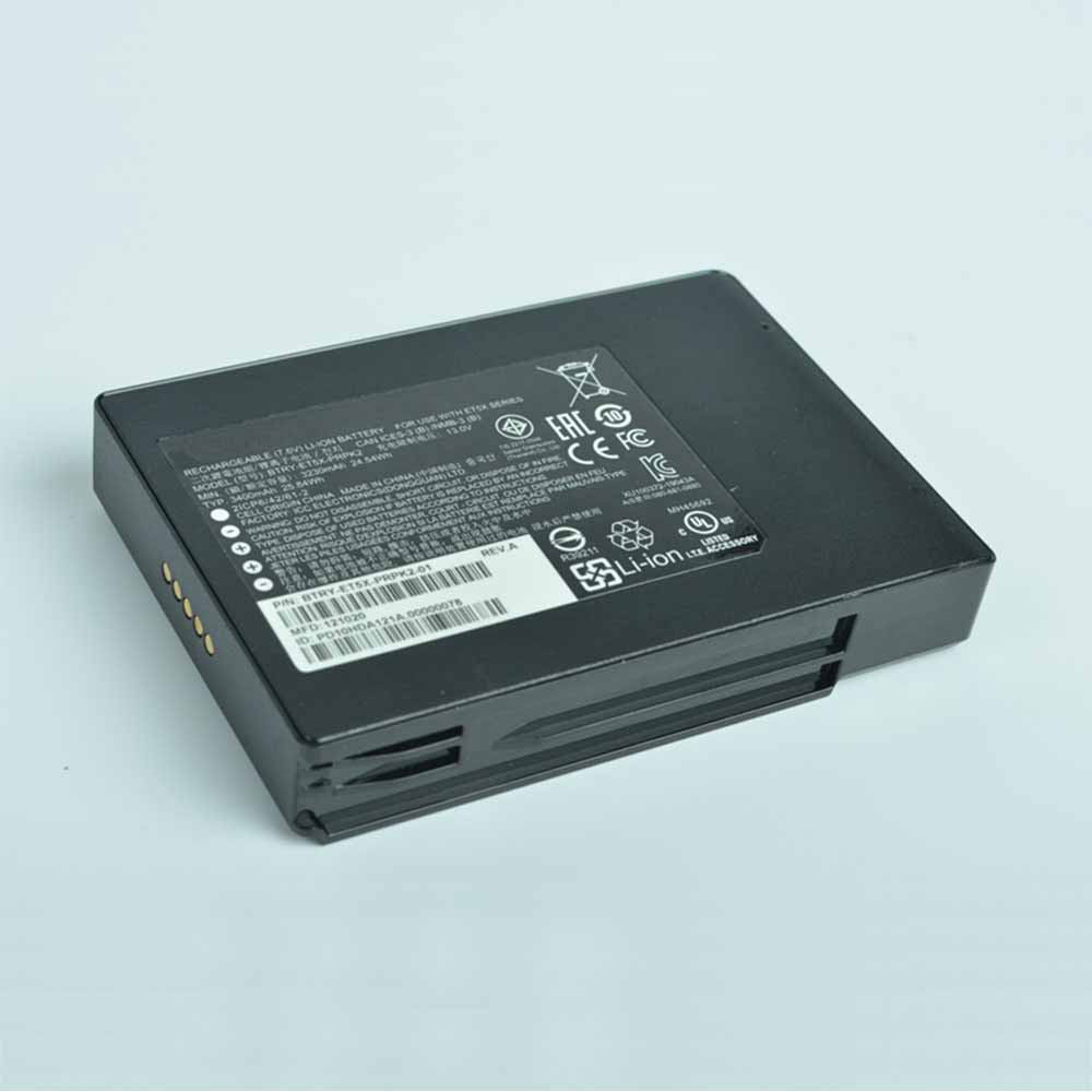 7.6V/13.0V 3230mAh/24.54Wh BTRY-ET5X-PRPK2 Barcode Scanners Battery for Zebra BTRY-ET5X-PRPK2