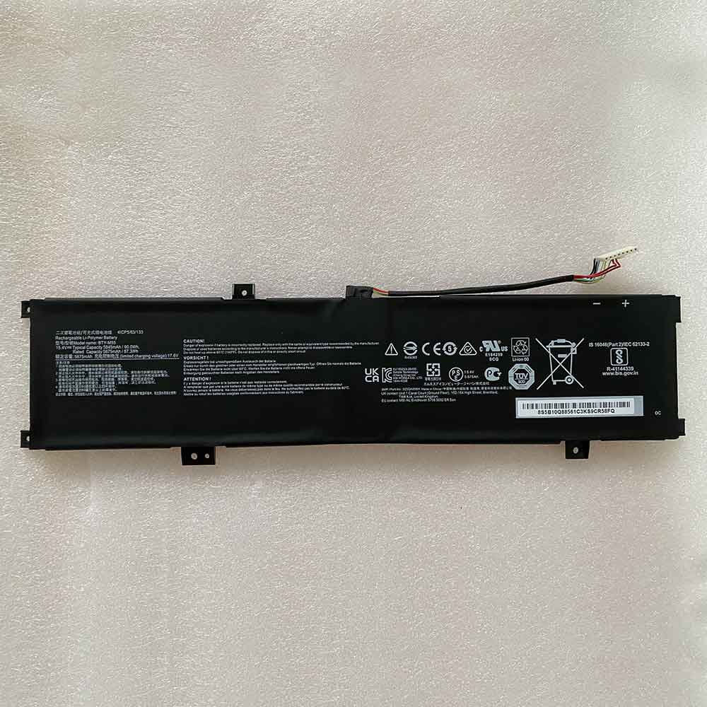 15.4V 5845mAh BTY-M55 Laptop Battery for MSI Alpha 15 A3DDK A4DEK B5EEK B5EX