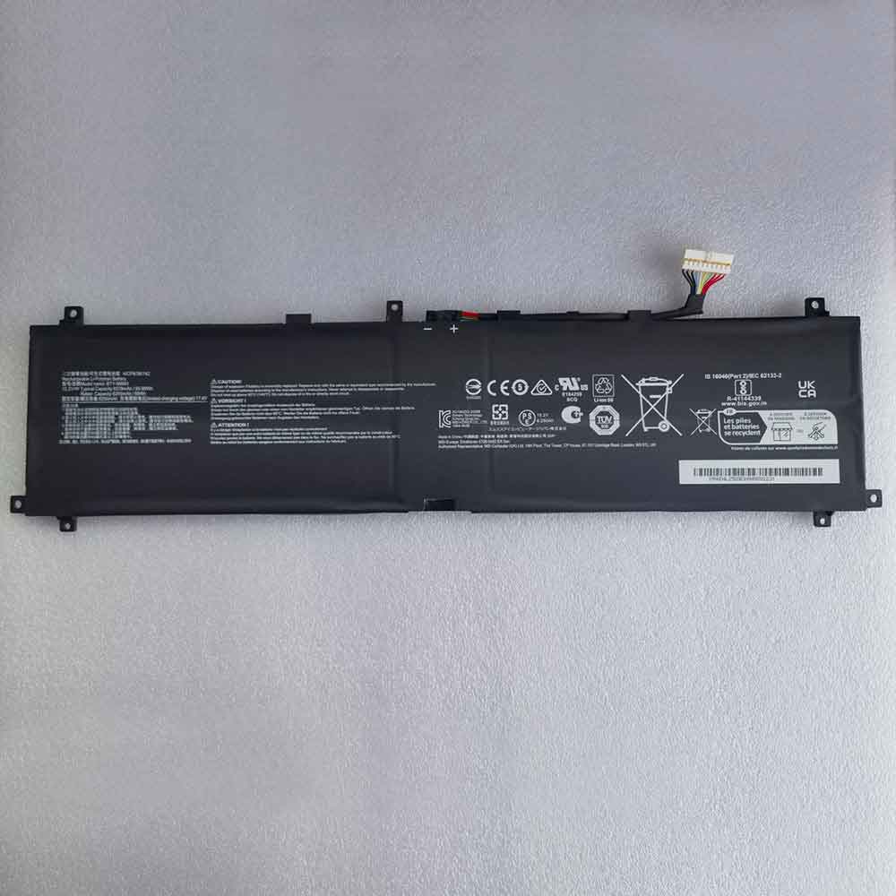 15.2V 6578mAh BTY-M6M3 Laptop Battery for MSI MS-15M1 MS-15M2 MS-17S1 MS-17S2