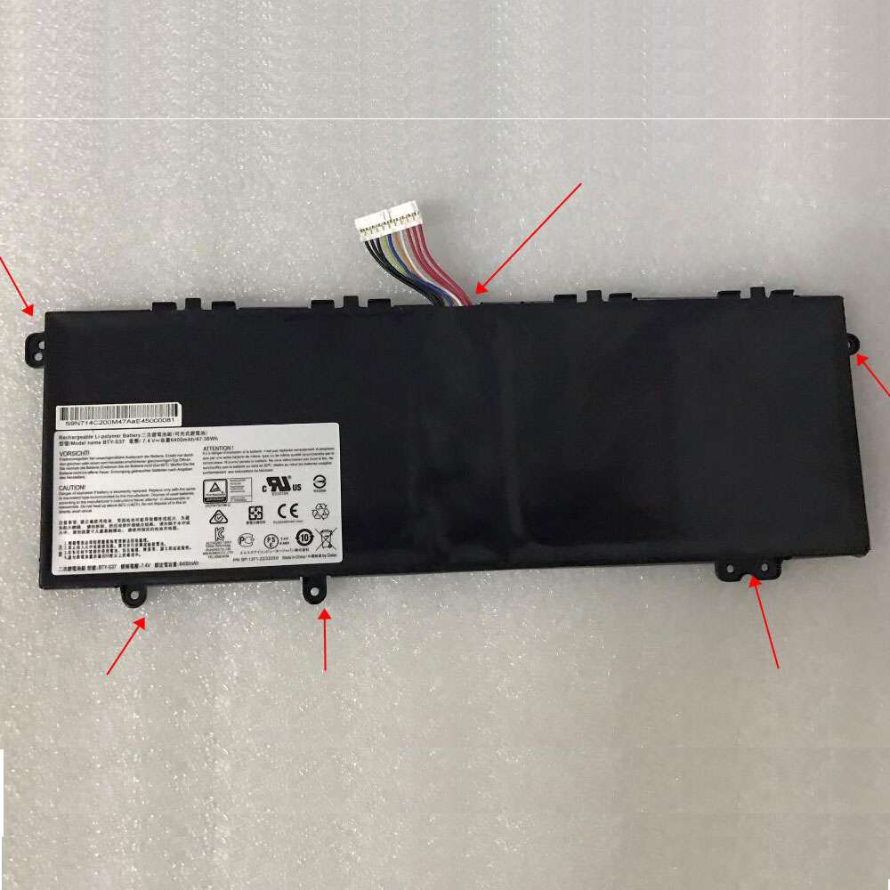 MSI GS30 2M 001US 2M-013CN MS-13F1 MS1-13F1 battery