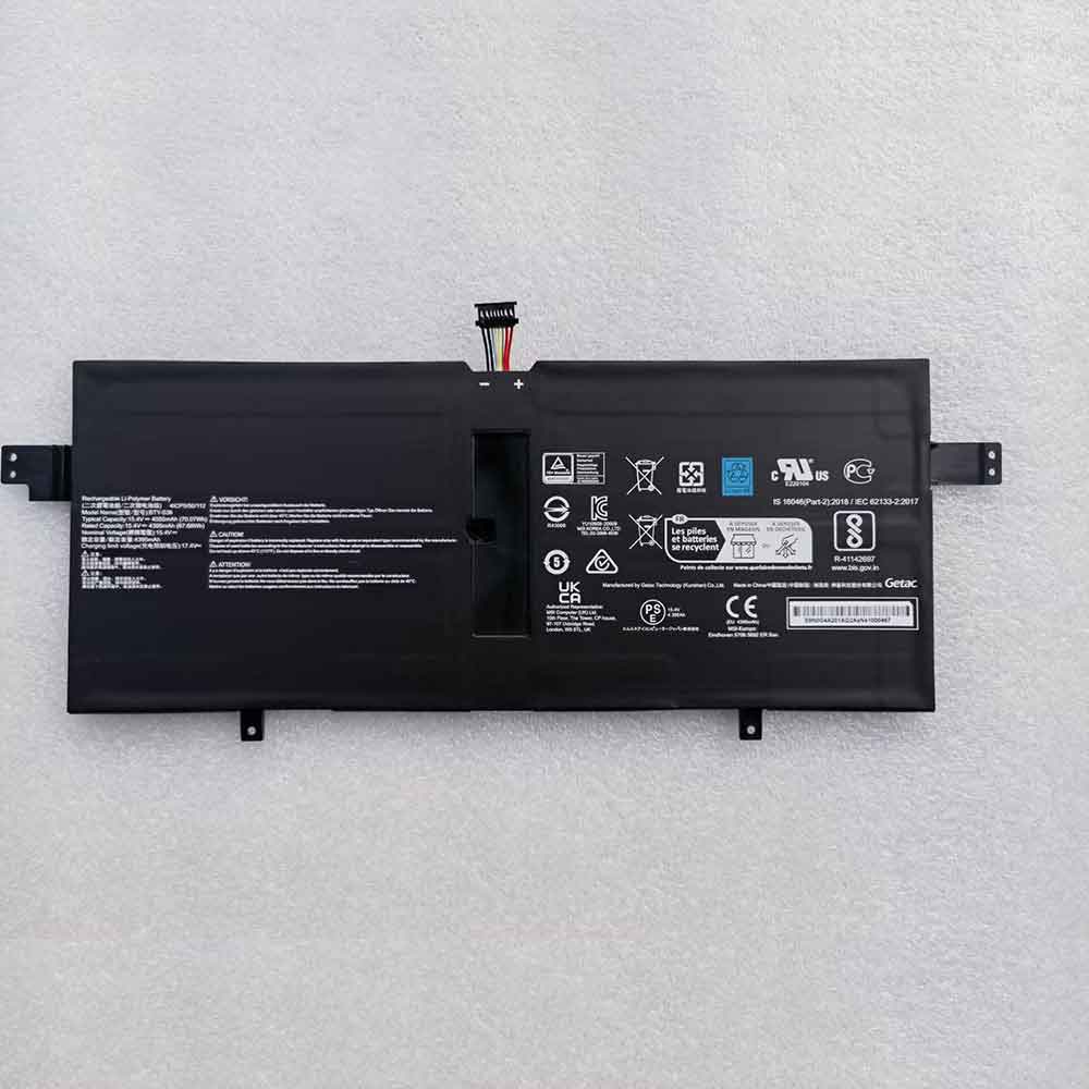 15.4V 4550mAh BTY-S3B Laptop Battery for MSI Summit E13FlipEvo A12Mt A12Mt-026 4ICP5/50/112