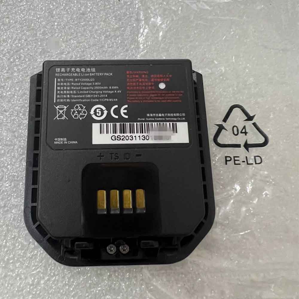 3.85V 2500mAh BTY2500Li23 Electronic Batteries for TD Tech BTY2500Li23