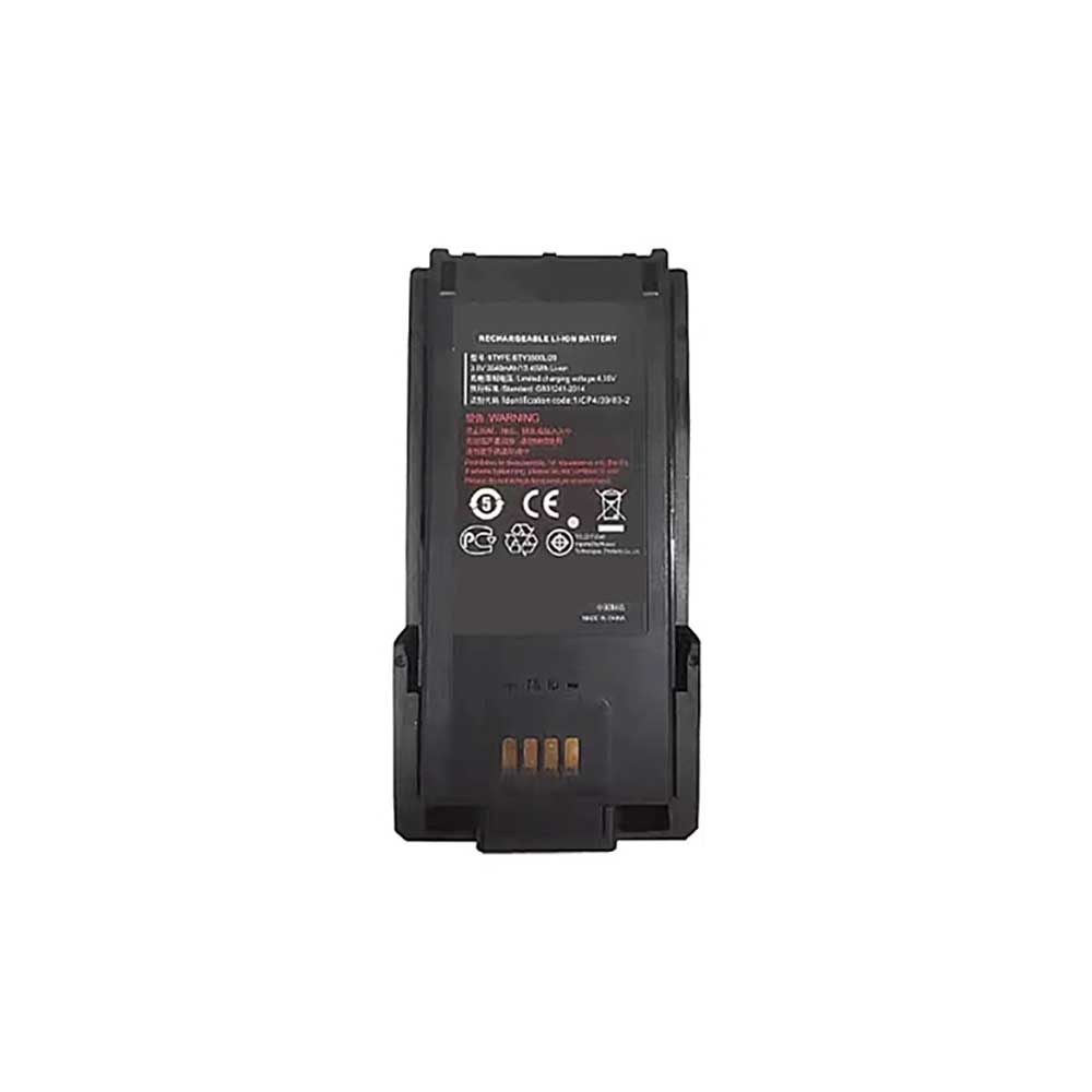 3.8V 3540mAh BTY3500Li20 Radio Communication Battery for TD Tech EP631