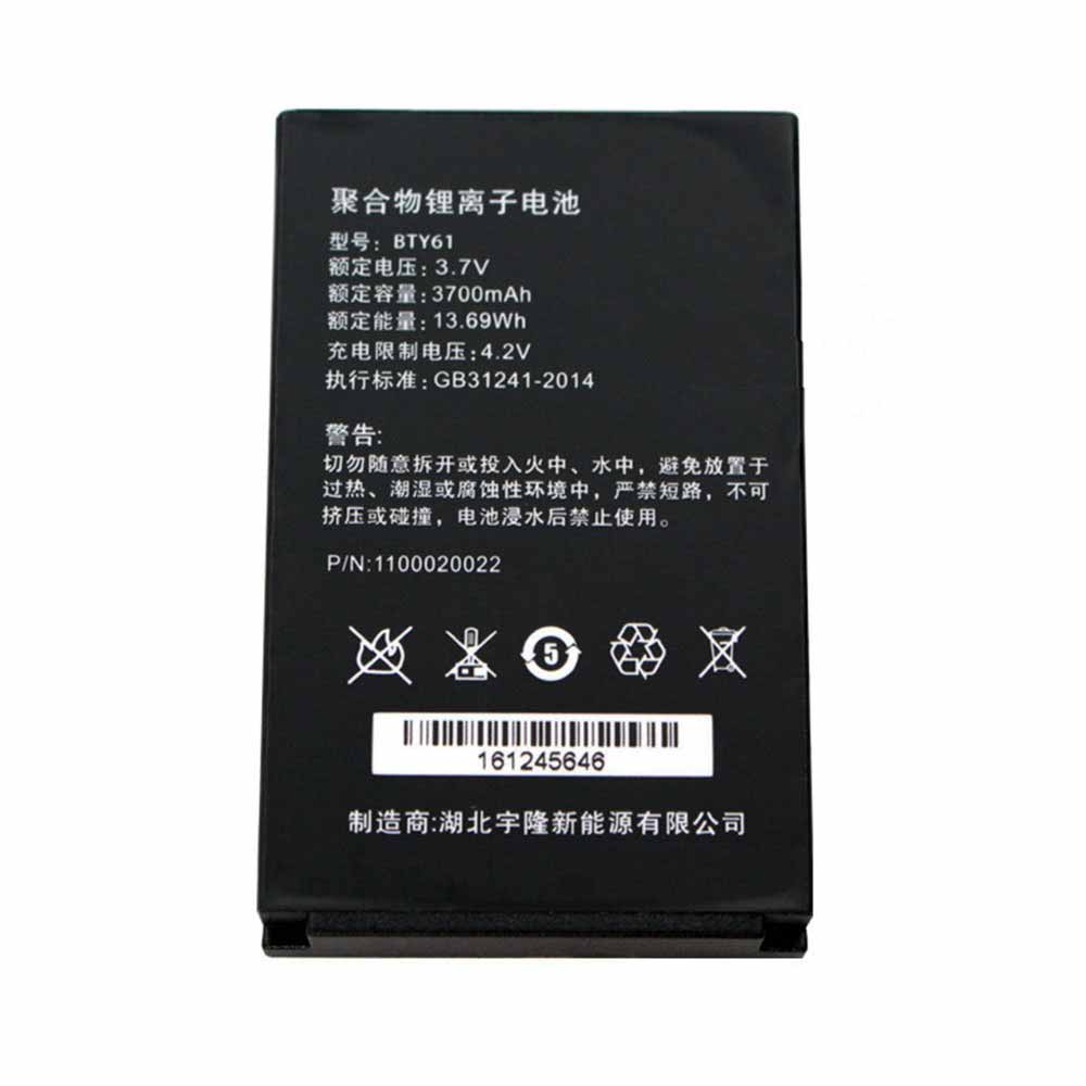 3.7V/4.2V 3700mAh/13.69Wh Newland NLS-MT66 NLS-MT60 MT60E MT60H MT6550 MT6550 Pro Replacement Battery