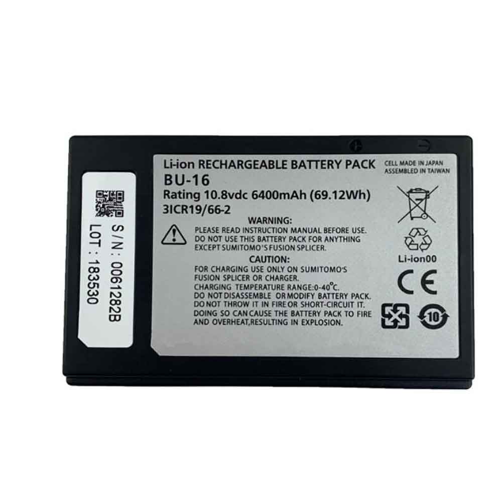 10.8V 6800mAh Sumitomo TYPE-72 TYPE-82 TYPE-Q102 Replacement Battery