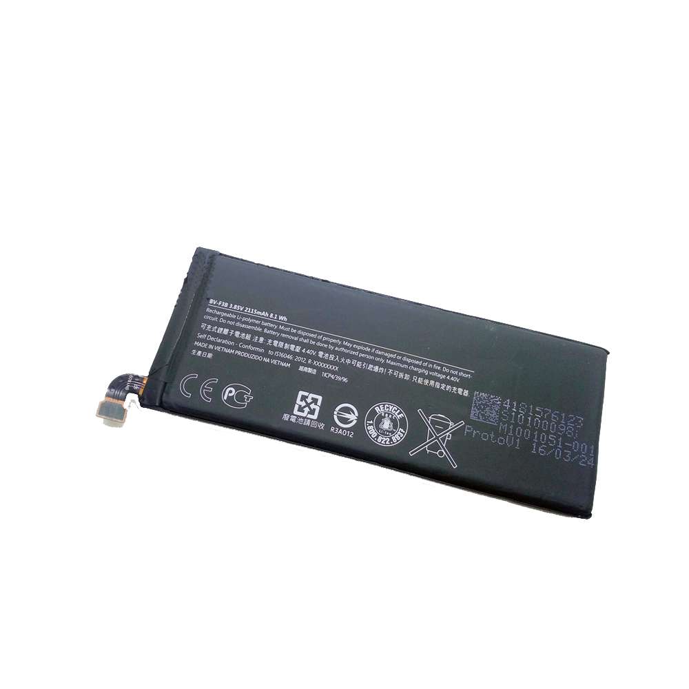 3.85V 2115MAH BV-F3B Smartphone Battery for Miscrosoft BV-F3B