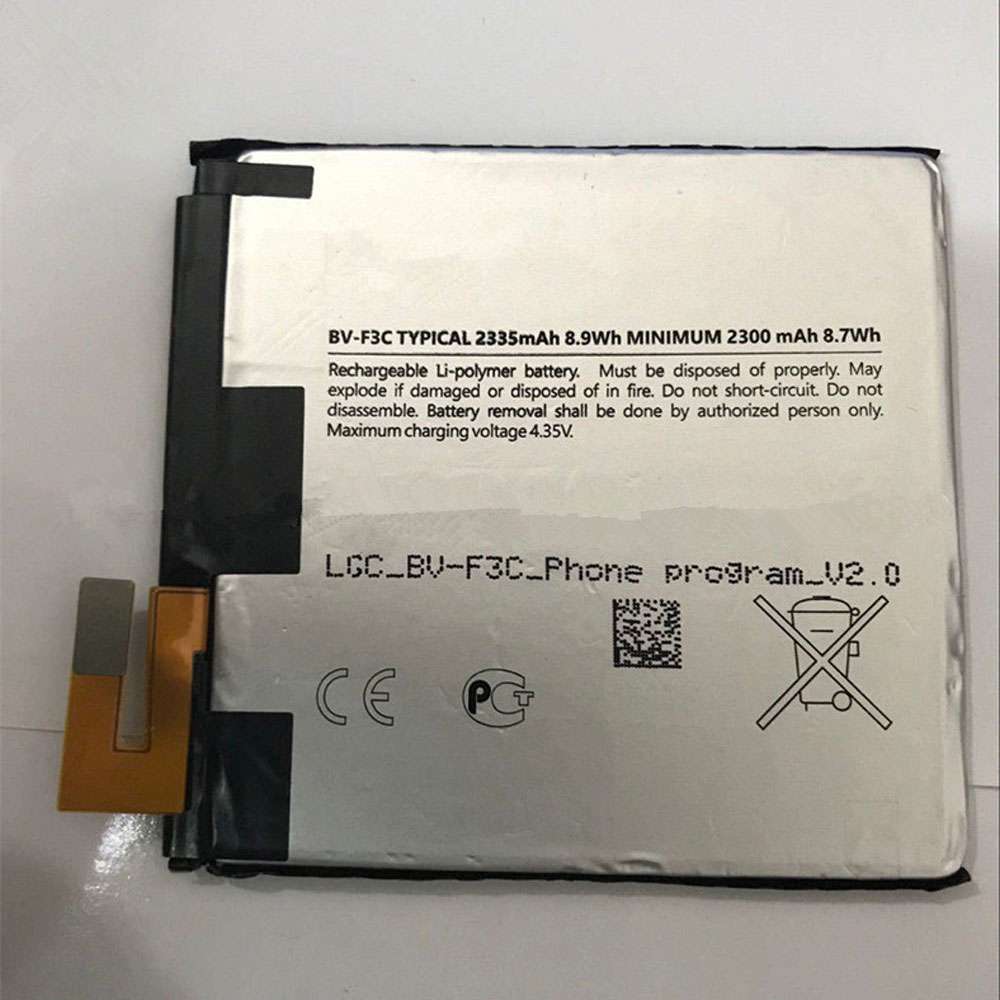 3.8V/4.35V 2335mah/8.9WH BV-F3C Smartphone Battery for Nokia Lumia 650XL