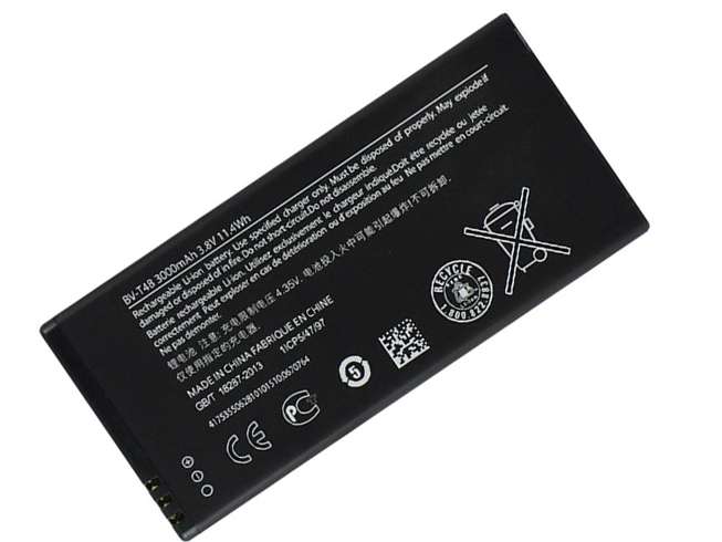 3.8V 3000MAH/11.4WH Nokia Lumia 640 XL RM-1096 1062 1063(AT&T Microsoft) Replacement Battery