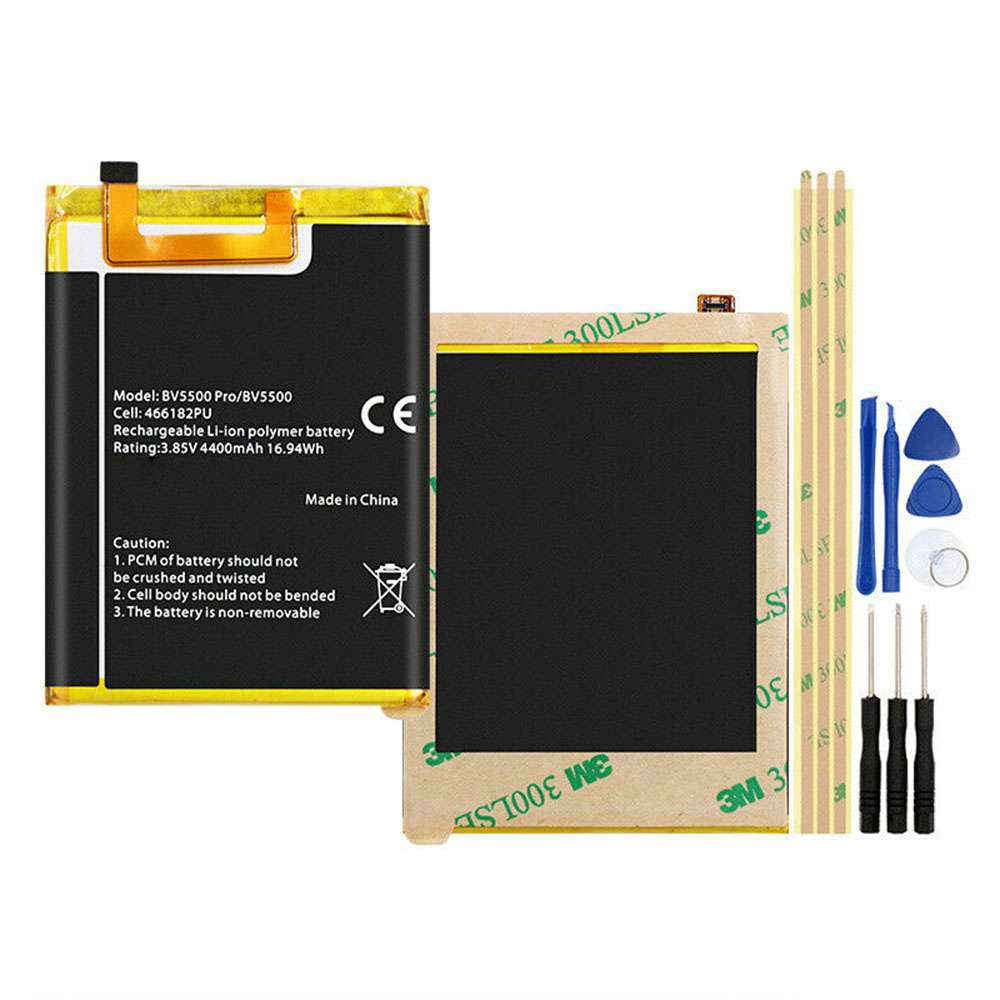 3.85V/4.4V 4400mAh/16.94WH Blackview BV5500/BV5500 Pro Replacement Battery