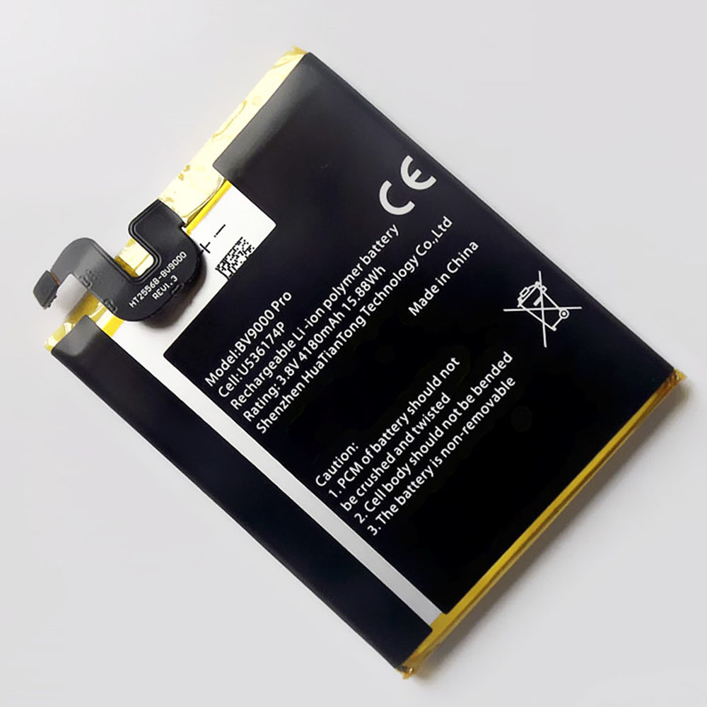 3.7V/4.35V 4180mAh/15.88WH Blackview BV9000/BV9000 Pro Mobile Phone Replacement Battery