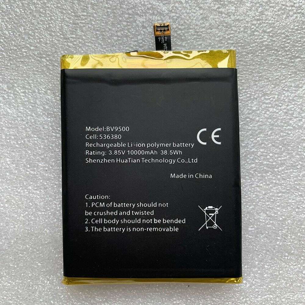 3.85V/4.4V 10000mAh/38.5Wh Blackview BV9500 pro Replacement Battery
