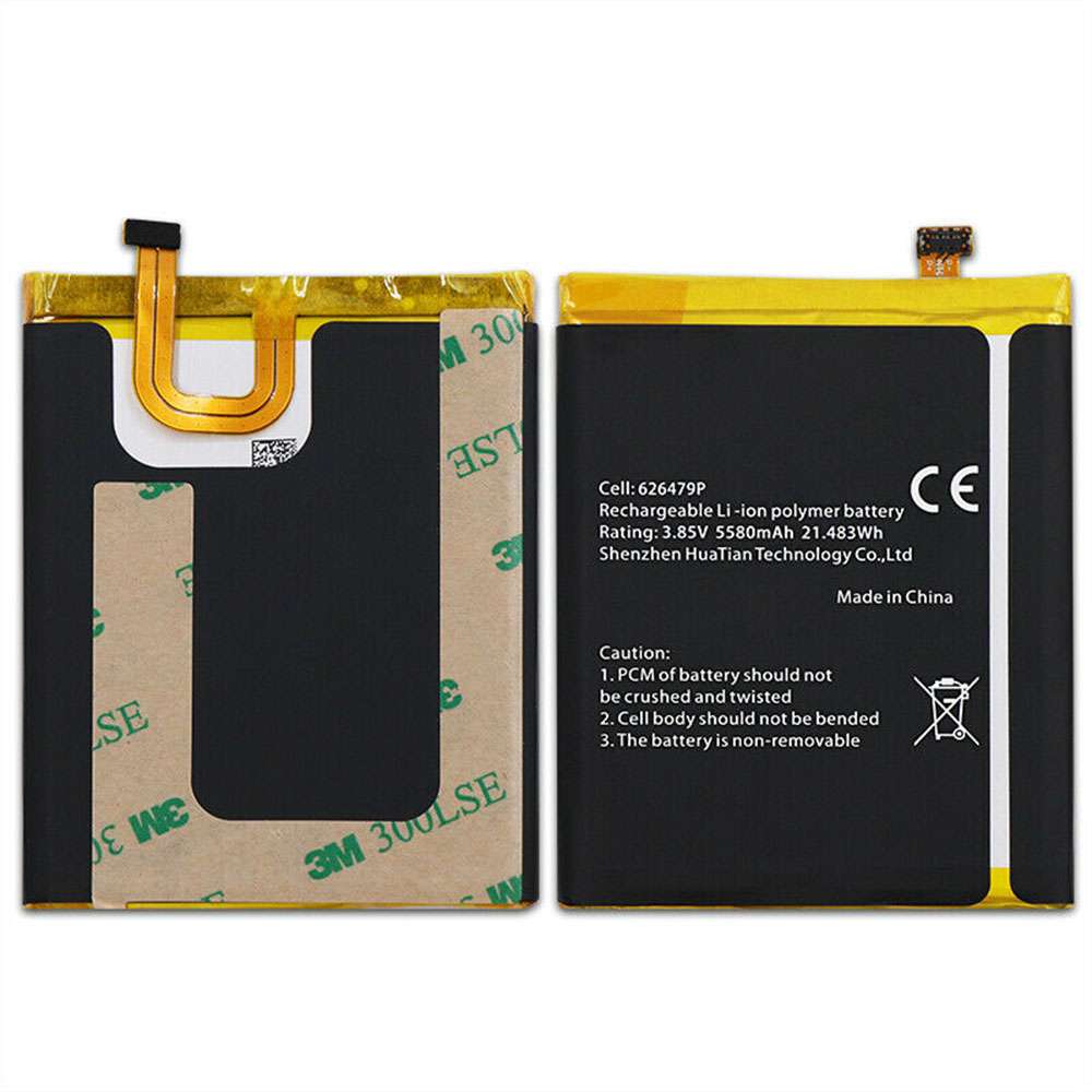 3.85V/4.4V 5580mah/21.483Wh Blackview BV9600 pro Replacement Battery