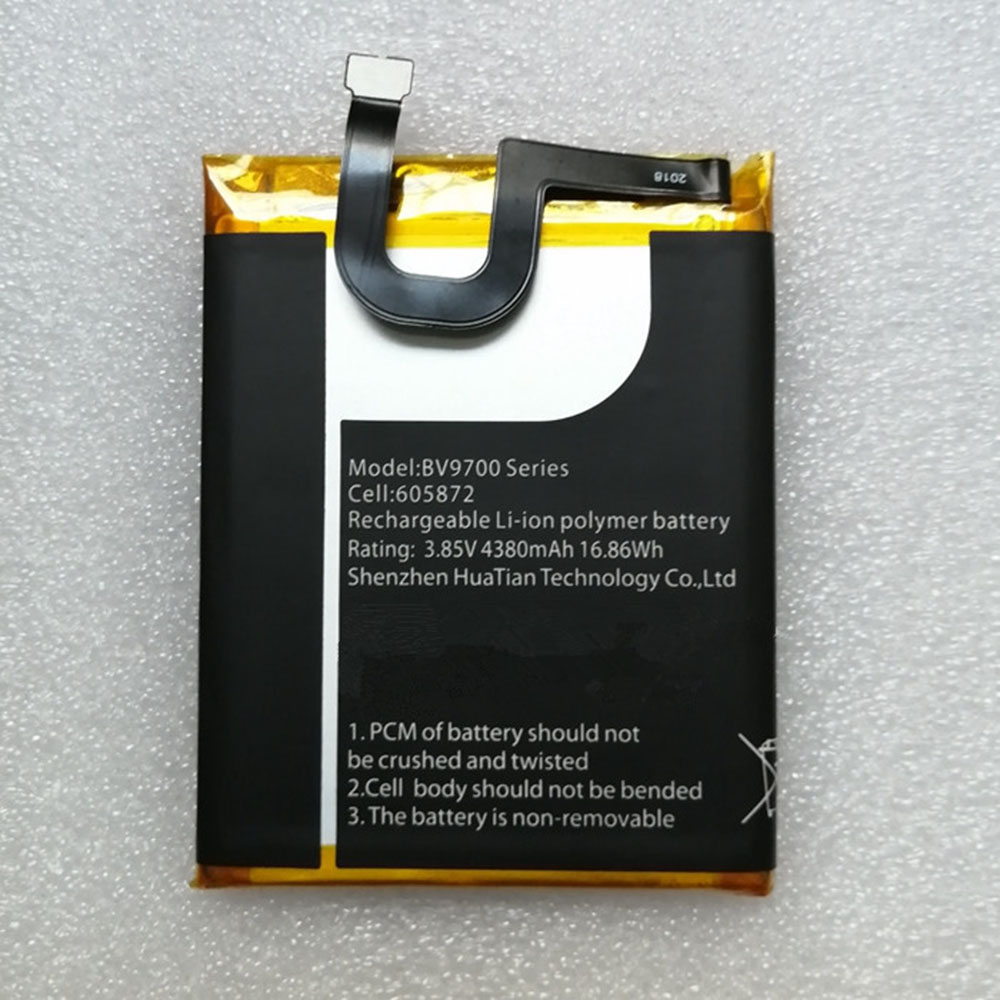 3.85V/4.4V 4380mAh/16.86Wh BV9700 Smartphone Battery for Blackview BV9700 Pro/BV9700