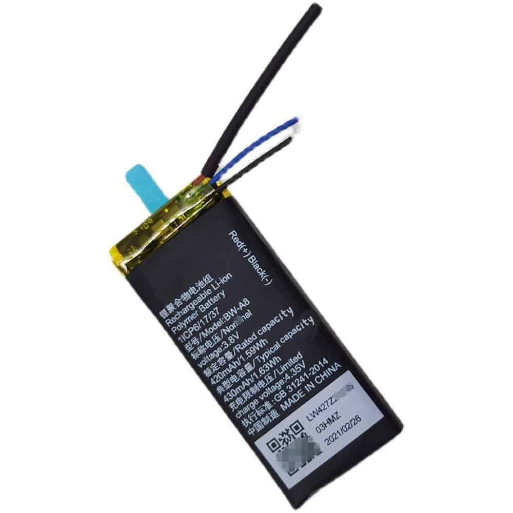 3.8V 420mAh BW-A8 Headphones Battery for Vivo TWS BW-A8 LW427Z21226 03HMZ