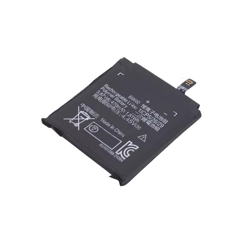 3.87V 470mAh BW40 Smart Watch Battery for Xiaomi Watch S1 Active M2112W1