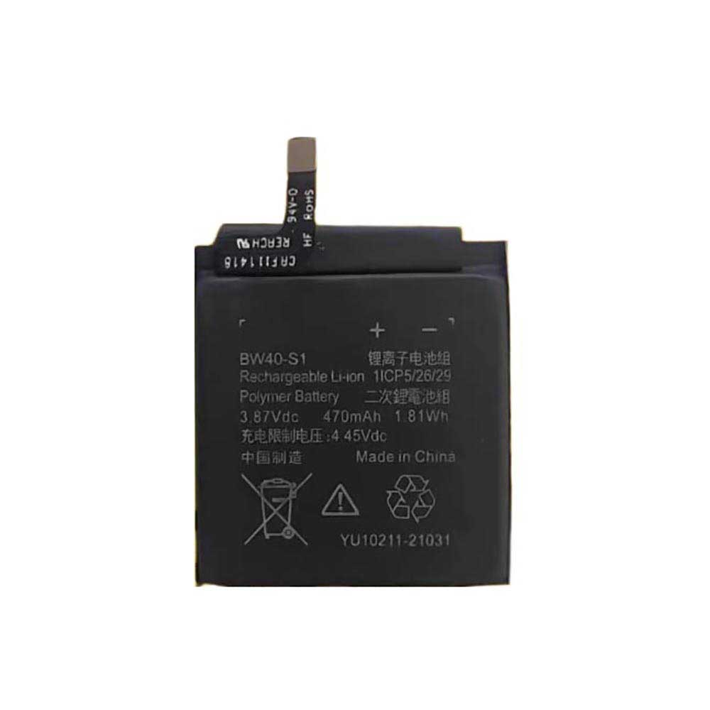 3.87V 470mAh BW40-S1 Smart Watch Battery for Xiaomi Watch S1