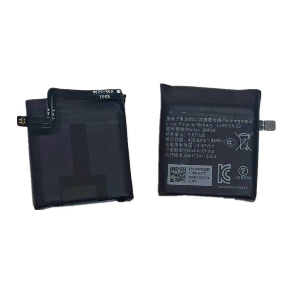 3.87V 486mAh BW54 Smart Watch Battery for XIAOMI Watch S2 46mm