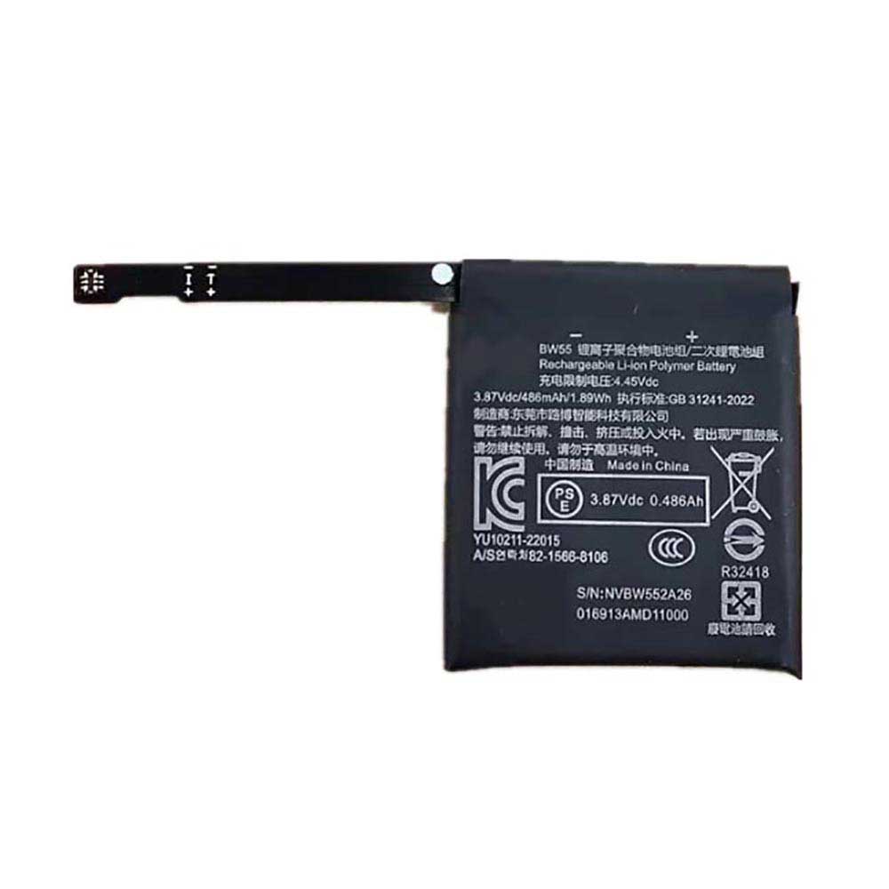 3.87V 486mAh BW55 Smart Watch Battery for Xiaomi Watch H1E M2412W1