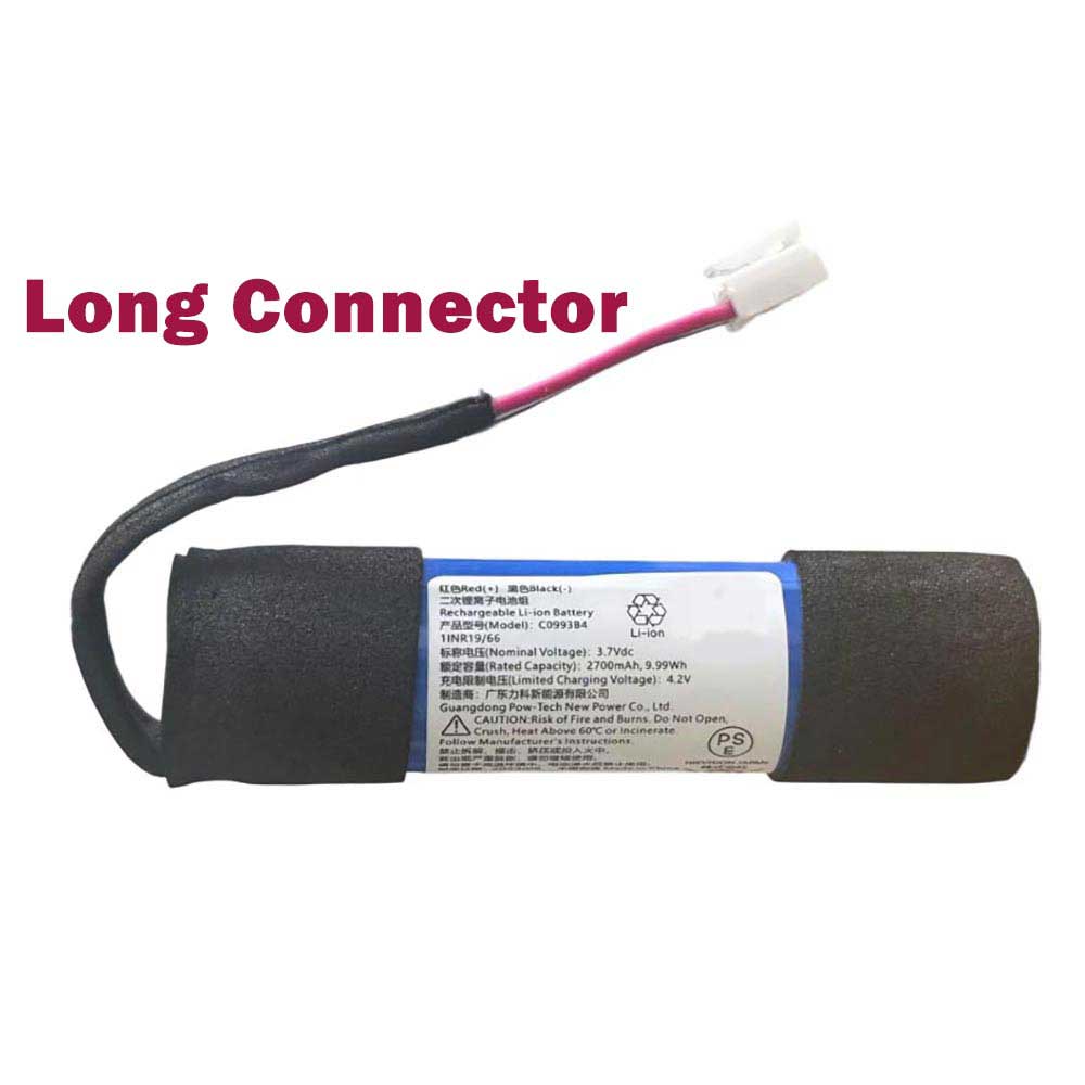 3.7V 2700mAh C0993B4 Headphones Battery for Powertech C0993B4