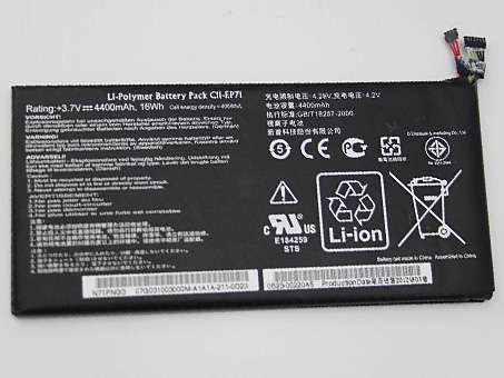 3.7V 4400mAh/16WH Asus Eee Pad MeMo EP71 Tablet N71PNG3 Replacement Battery