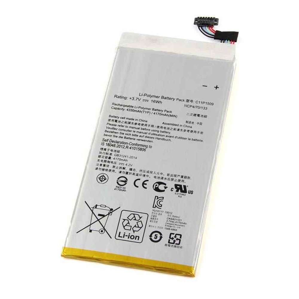 3.7V/4.2V 4170mAh/16WH C11P1509 Smartphone Battery for Asus M548 C11PNC1