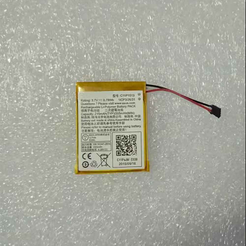3.7V 215mAh C11P1513 Smart Watch Battery for Asus C11P1513 Smart Watch