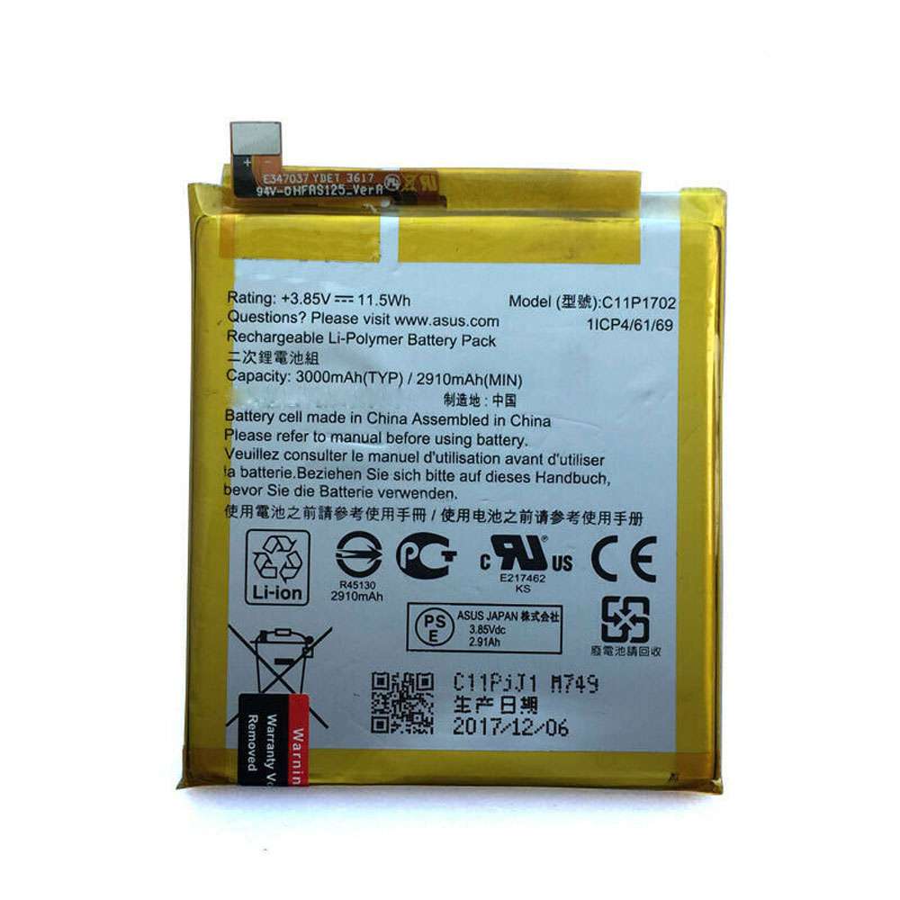 Asus ZenFone V Live V500KL A009 Verizon 5.0" battery