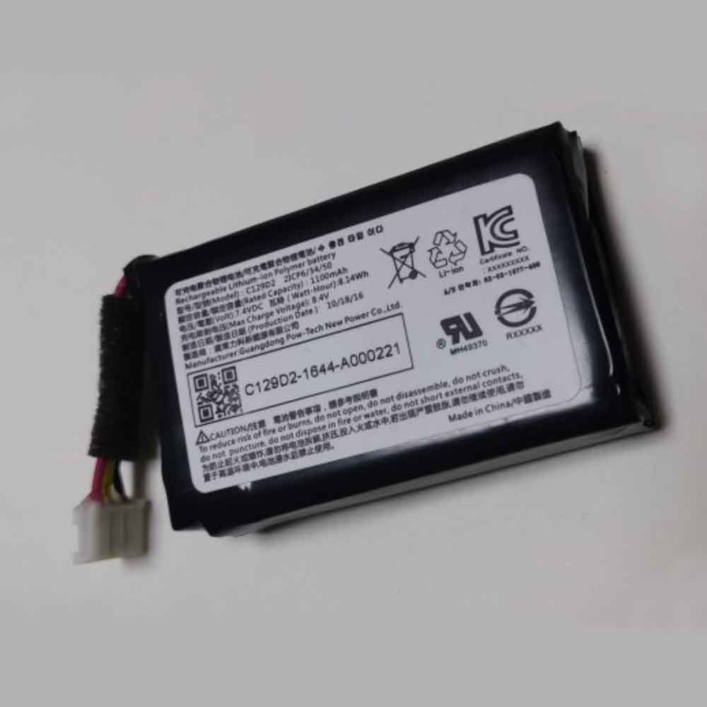 7.4V 1100mAh C129D2 Bluetooth Speakers Battery for Bang & Olufsen Beoplay P2