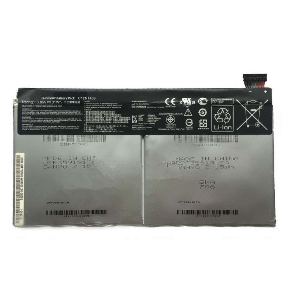 3.85V 31Wh ASUS Pad Transformer Book T100TAL Tablet Replacement Battery