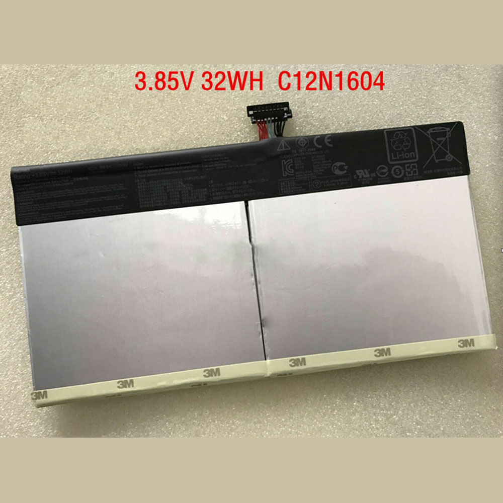 3.85V 32Wh C12N1604 Tablet Battery for Asus Transformer Book T101HA 0B200-02120000 B102067-0001