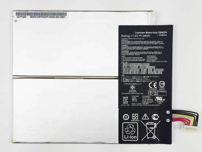 7.6V 38WH ASUS Transformer Book T200TA Replacement Battery